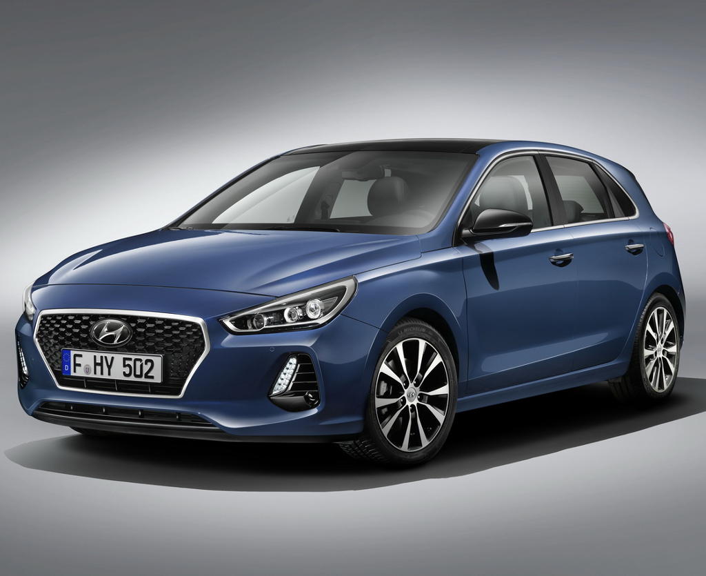 Новый хэтчбек Hyundai i30 2017 модельного года  (фото, видео)