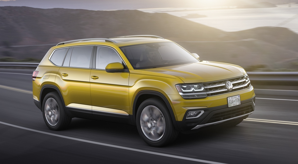 Новый кроссовер Volkswagen Atlas встал на конвейер