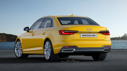Обновлённая Audi A4 (B9)