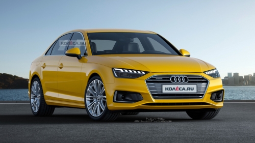 Обновлённая Audi A4 (B9)