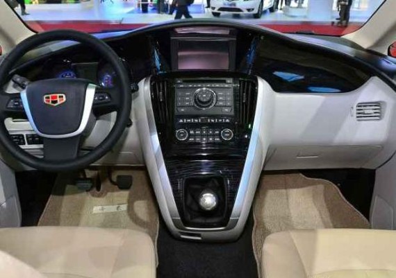 Рассекречен новый минивэн Geely EV8 2014