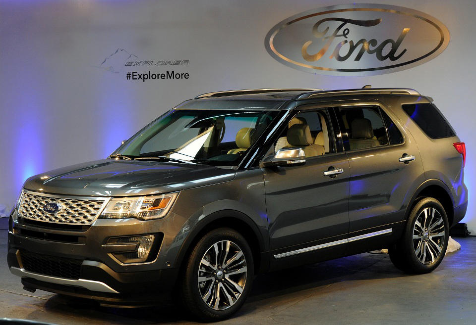 Новый Ford Explorer Рестайлинг 2016 в России (цена, фото)