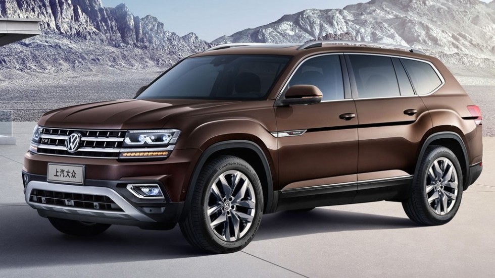 У Volkswagen Atlas появился китайский близнец У Volkswagen Atlas появился китайский близнец