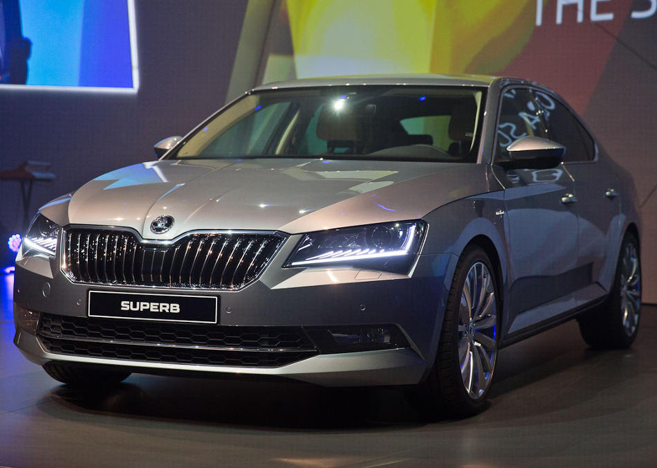 Новая Skoda Superb 2015- 2016 представлена в Чехии (фото, видео)