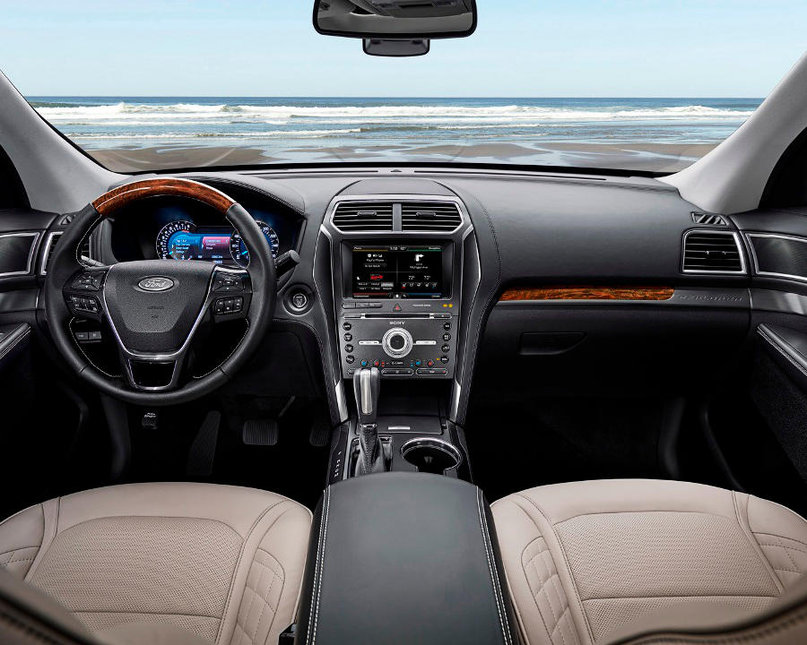 Новый Ford Explorer Рестайлинг 2016 в России (цена, фото)