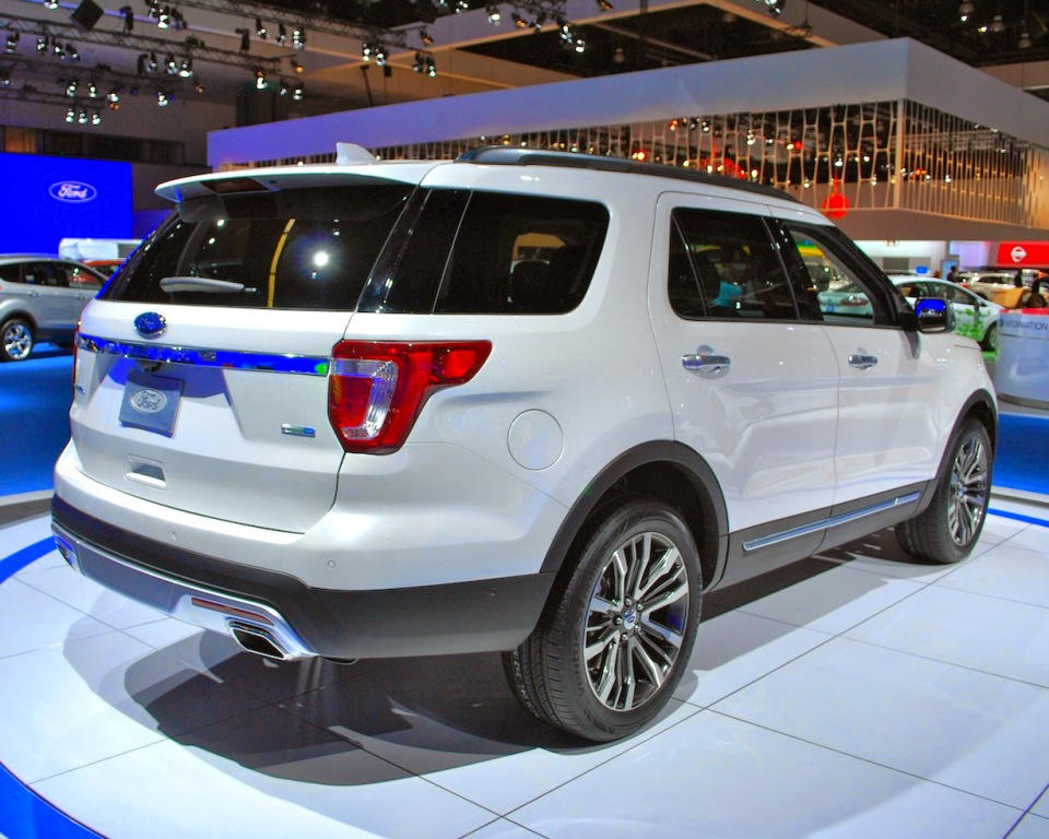 Новый Ford Explorer Рестайлинг 2016 в России (цена, фото)