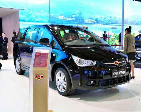 Рассекречен новый минивэн Geely EV8 2014