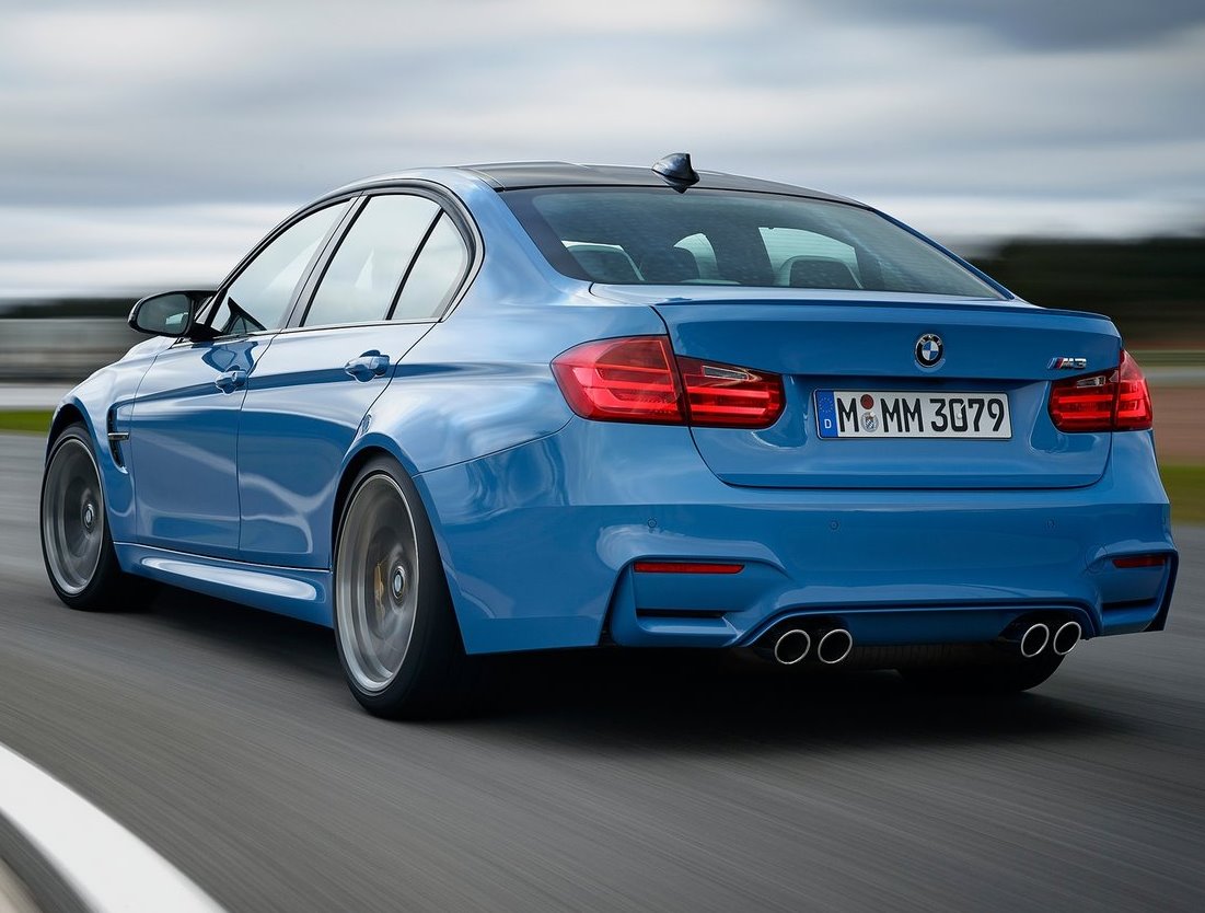 Новые седан BMW M3 и купе BMW M4 2015