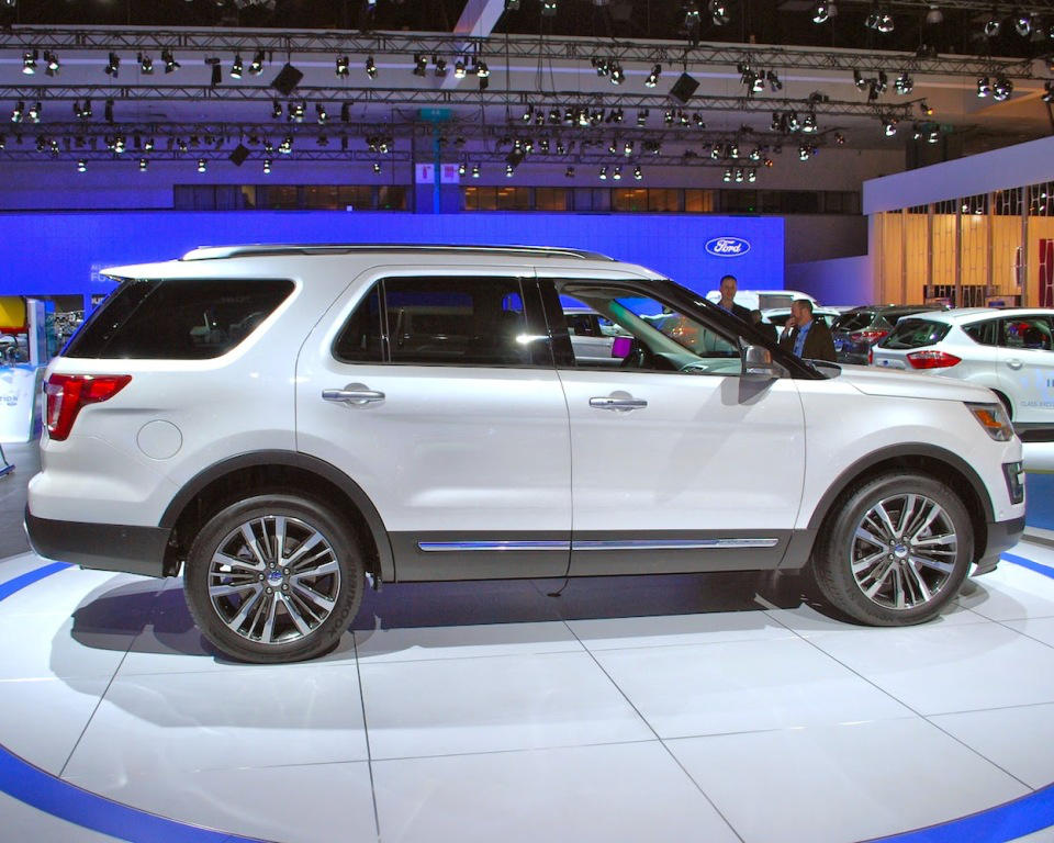 Новый Ford Explorer Рестайлинг 2016 в России (цена, фото)