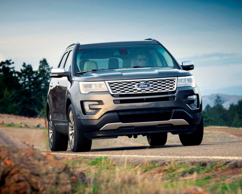 Новый Ford Explorer Рестайлинг 2016 в России (цена, фото)