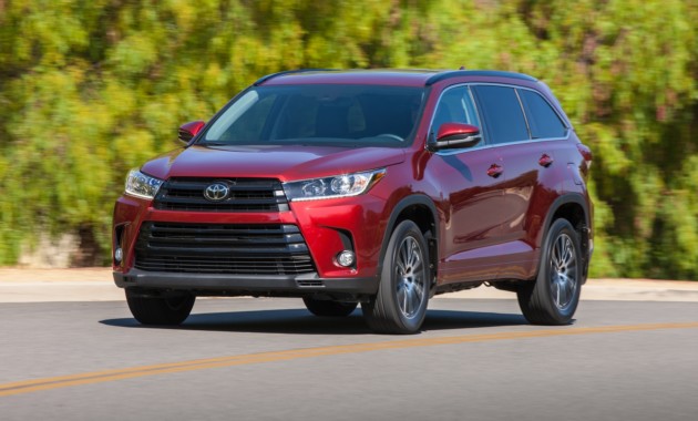 Прайс-лист обновленного Toyota Highlander Прайс-лист обновленного Toyota Highlander