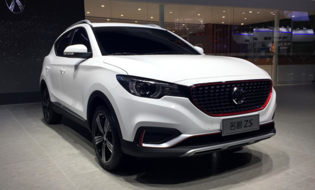 Компания MG представила кроссовер ZS в Китае