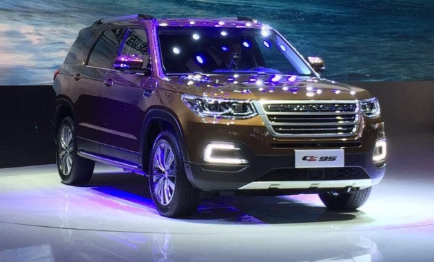 Changan рассекретил большой серийный вседорожник CS95 Changan рассекретил большой серийный вседорожник CS95