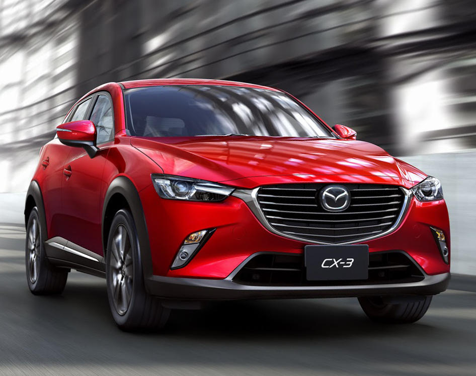 Новый кроссовер Mazda CX-3 2016 Новый кроссовер Mazda CX-3 2016