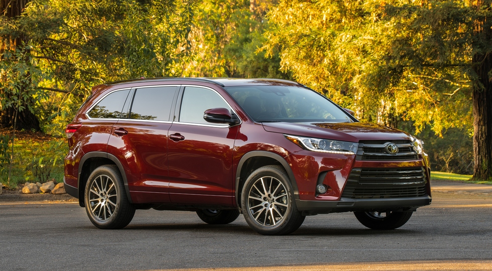Прайс-лист обновленного Toyota Highlander Прайс-лист обновленного Toyota Highlander