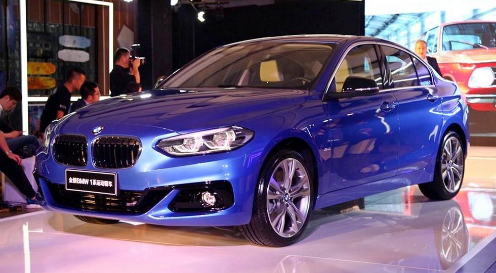 Марка BMW представила седан 1 Series
