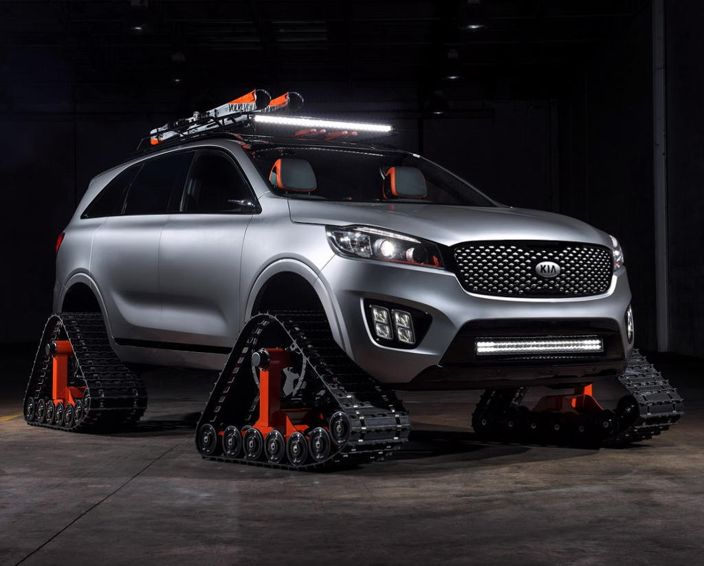 Тюнинг Kia Sorento 2016. На SEMA показали Sorento Ski Gondola (фото, видео)