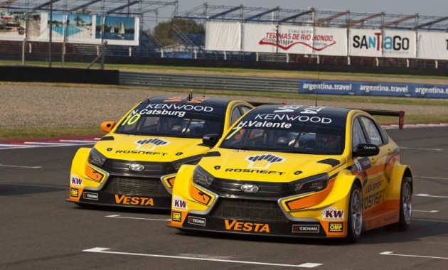 Команда Lada Sport Rosneft взяла золото в финале WTCC Команда Lada Sport Rosneft взяла золото в финале WTCC