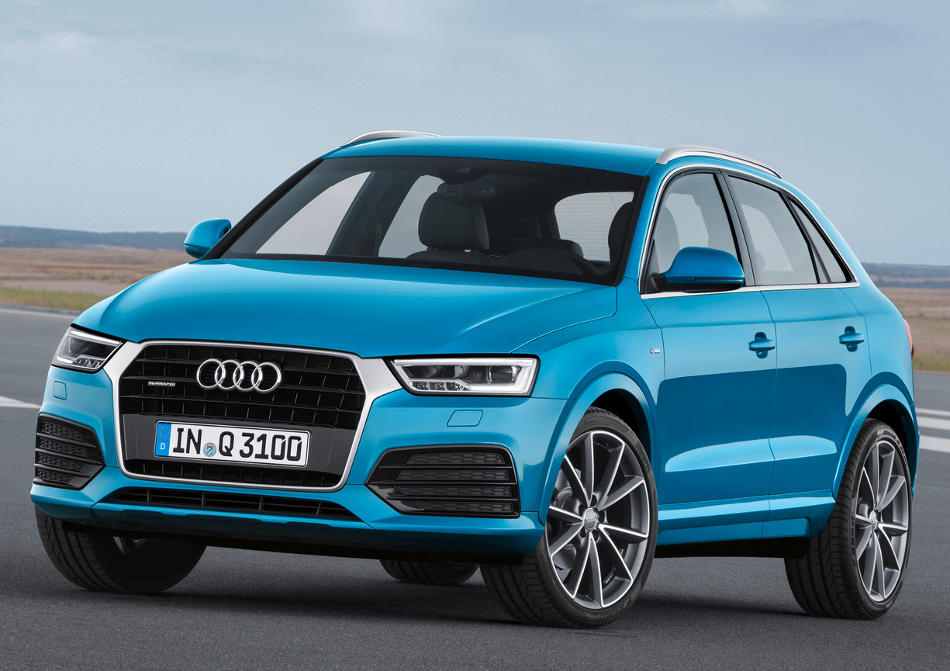 Рестайлинговые Audi Q3 и RS Q3 2015 в России Рестайлинговые Audi Q3 и RS Q3 2015 в России