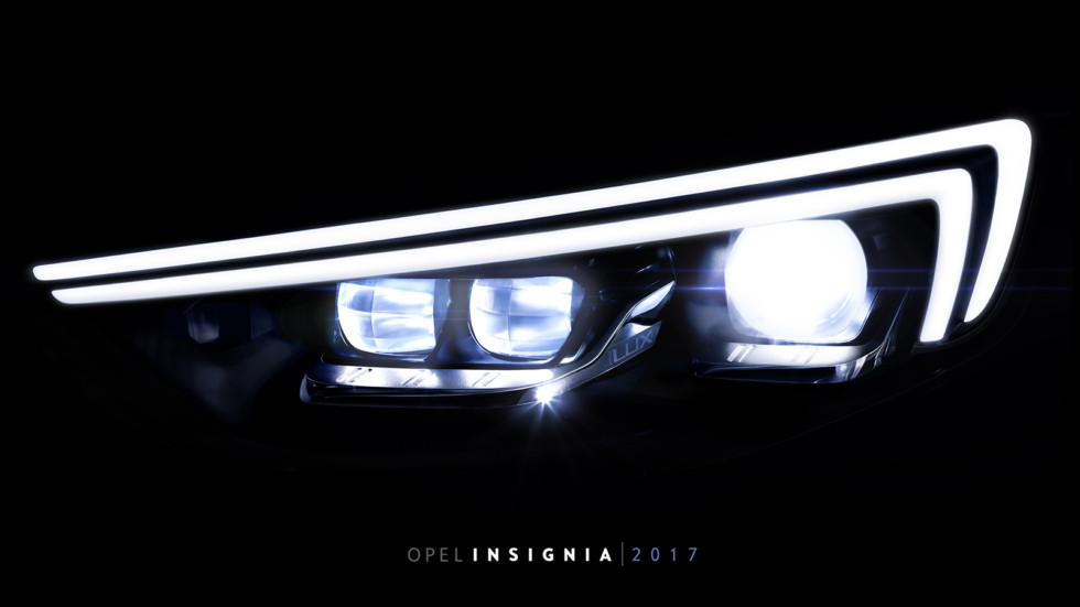 Первое фото фары нового Opel Insignia Первое фото фары нового Opel Insignia