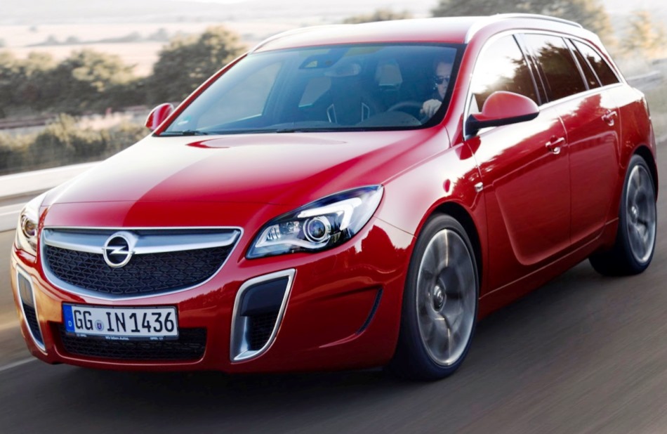 &laquo;Заряженная&raquo; Opel Insignia OPC 2014 года