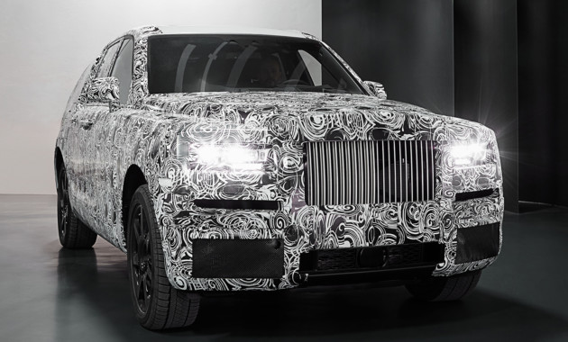 Фото прототипа Rolls-Royce Cullinan