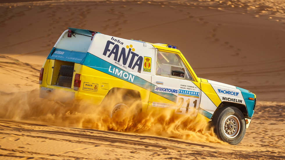 Nissan Patrol Fanta Limon '1987 для Дакара