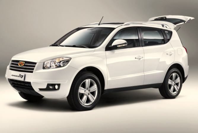 Китайский кроссовер Geely Emgrand X7 2014 в России