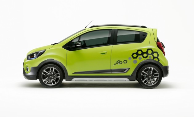 Шпионские фото новой версии старого Chevrolet Spark