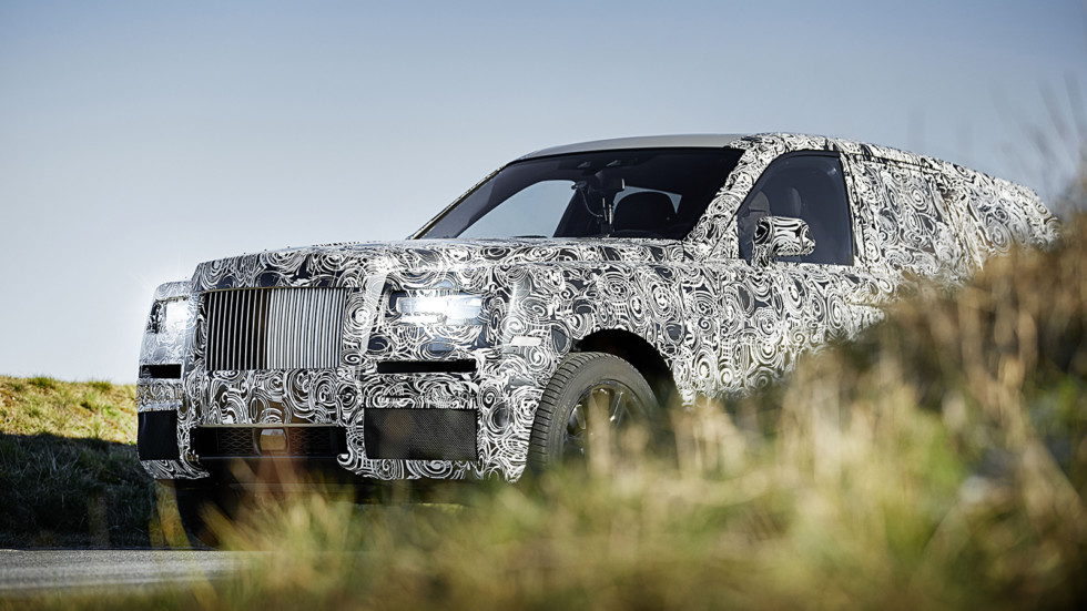 Фото прототипа Rolls-Royce Cullinan
