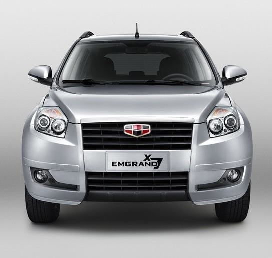 Китайский кроссовер Geely Emgrand X7 2014 в России