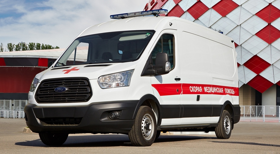 Выросли продажи автомобилей "скорой помощи" на базе Ford Transit