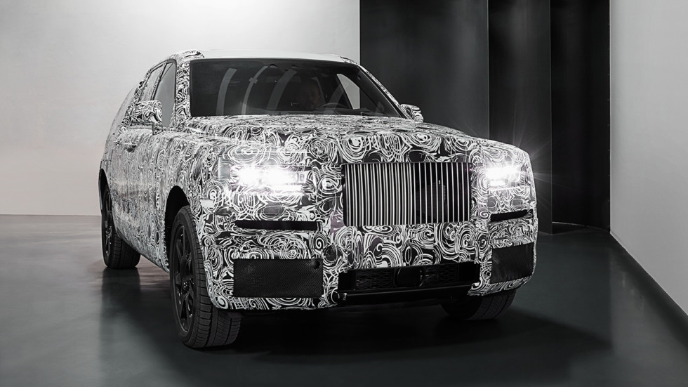 Фото прототипа Rolls-Royce Cullinan