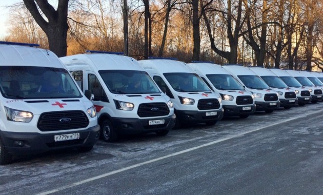 Выросли продажи автомобилей "скорой помощи" на базе Ford Transit