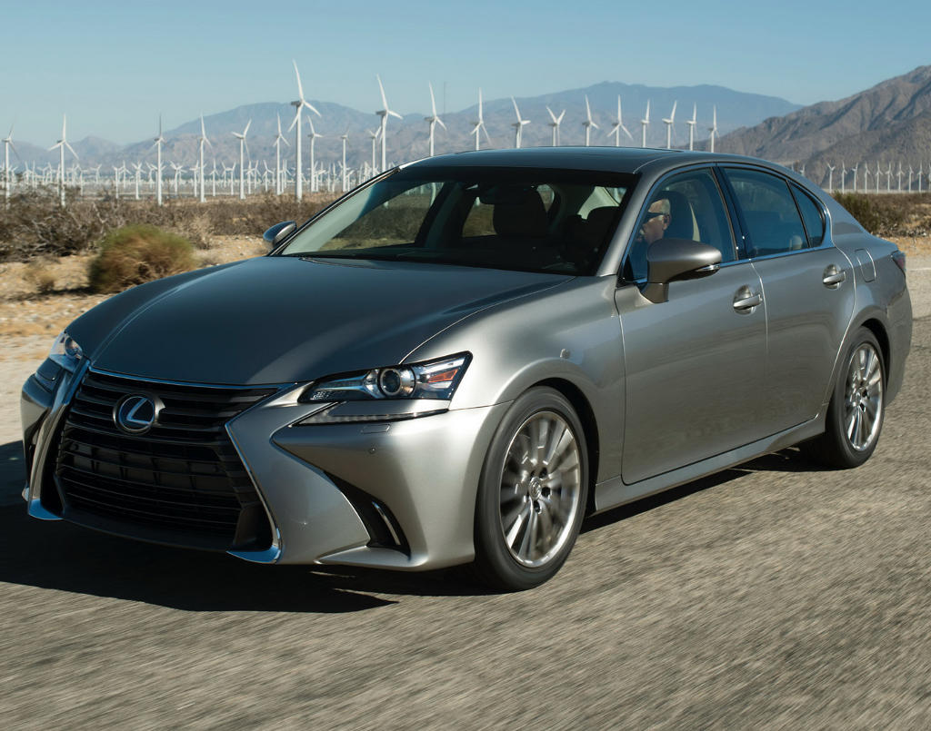 Обновленные Lexus GS 200t, 350 и 450h 2016 (фото, цена)