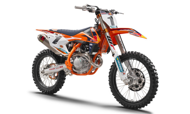 KTM представил обновленные кроссовые мотоциклы эксклюзивной серии Factory Edition KTM представил обновленные кроссовые мотоциклы эксклюзивной серии Factory Edition