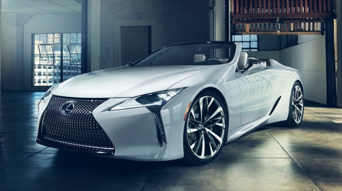 Под открытым небом: кабриолет Lexus LC будет теснее, чем купе Под открытым небом: кабриолет Lexus LC будет теснее, чем купе
