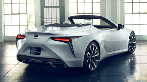 Под открытым небом: кабриолет Lexus LC будет теснее, чем купе Под открытым небом: кабриолет Lexus LC будет теснее, чем купе